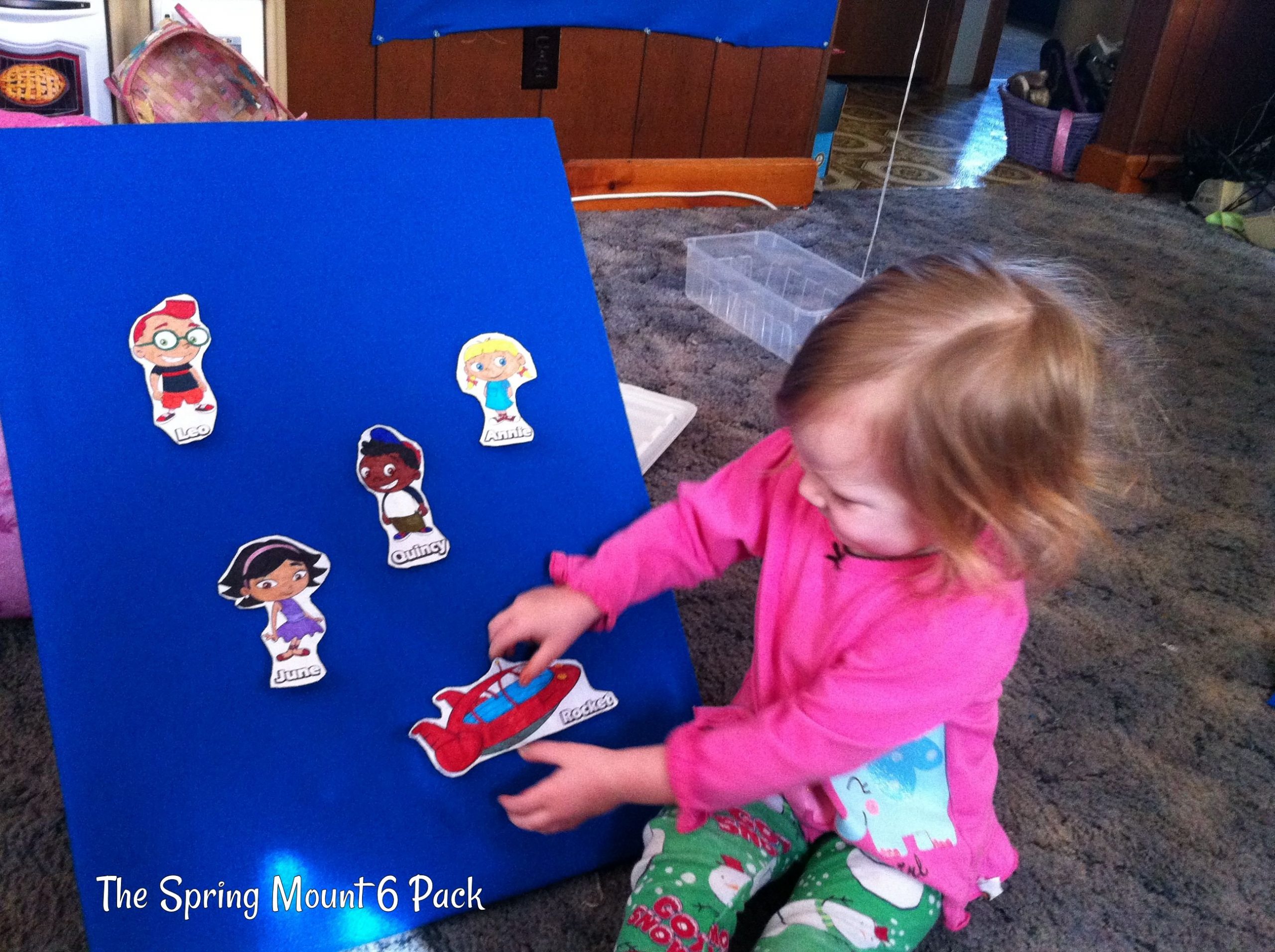 How To Make A Felt Board For Toddlers