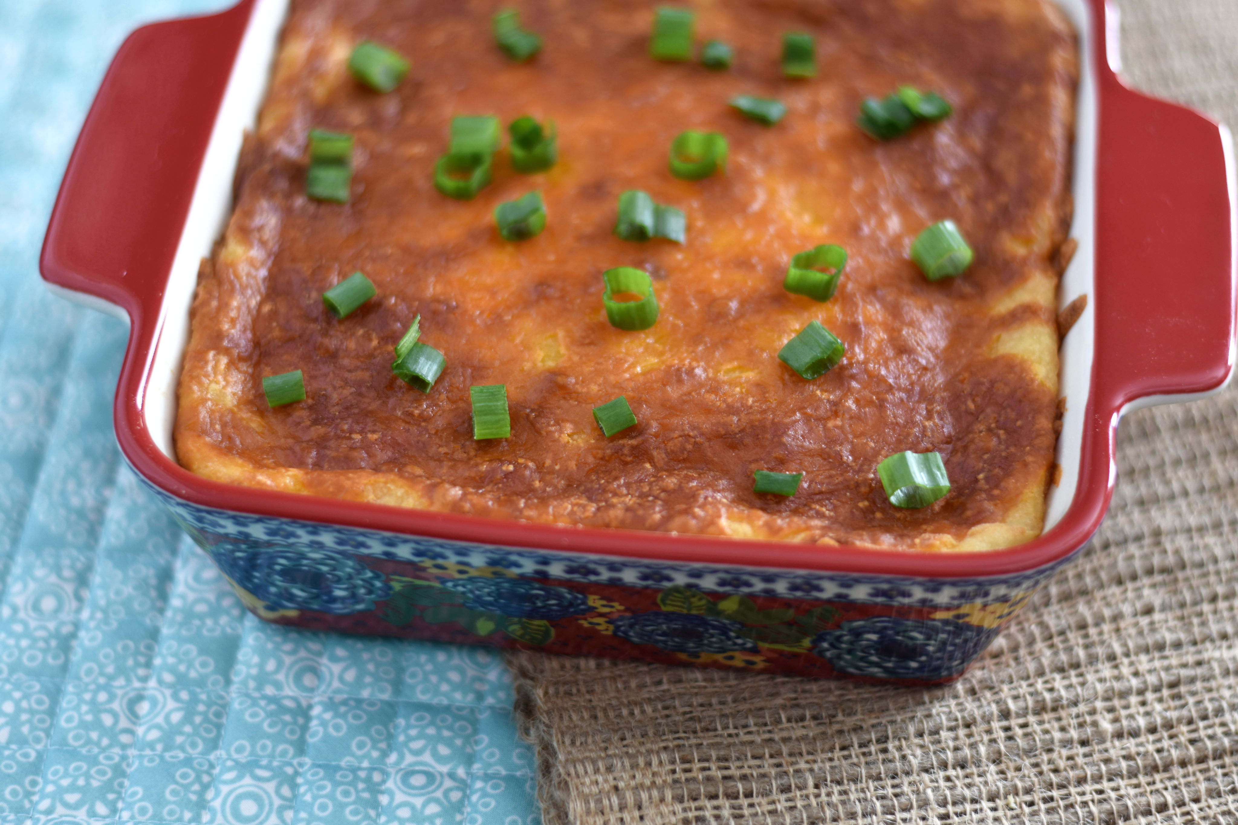 Twice Baked Potato Beef Shepherd's pie