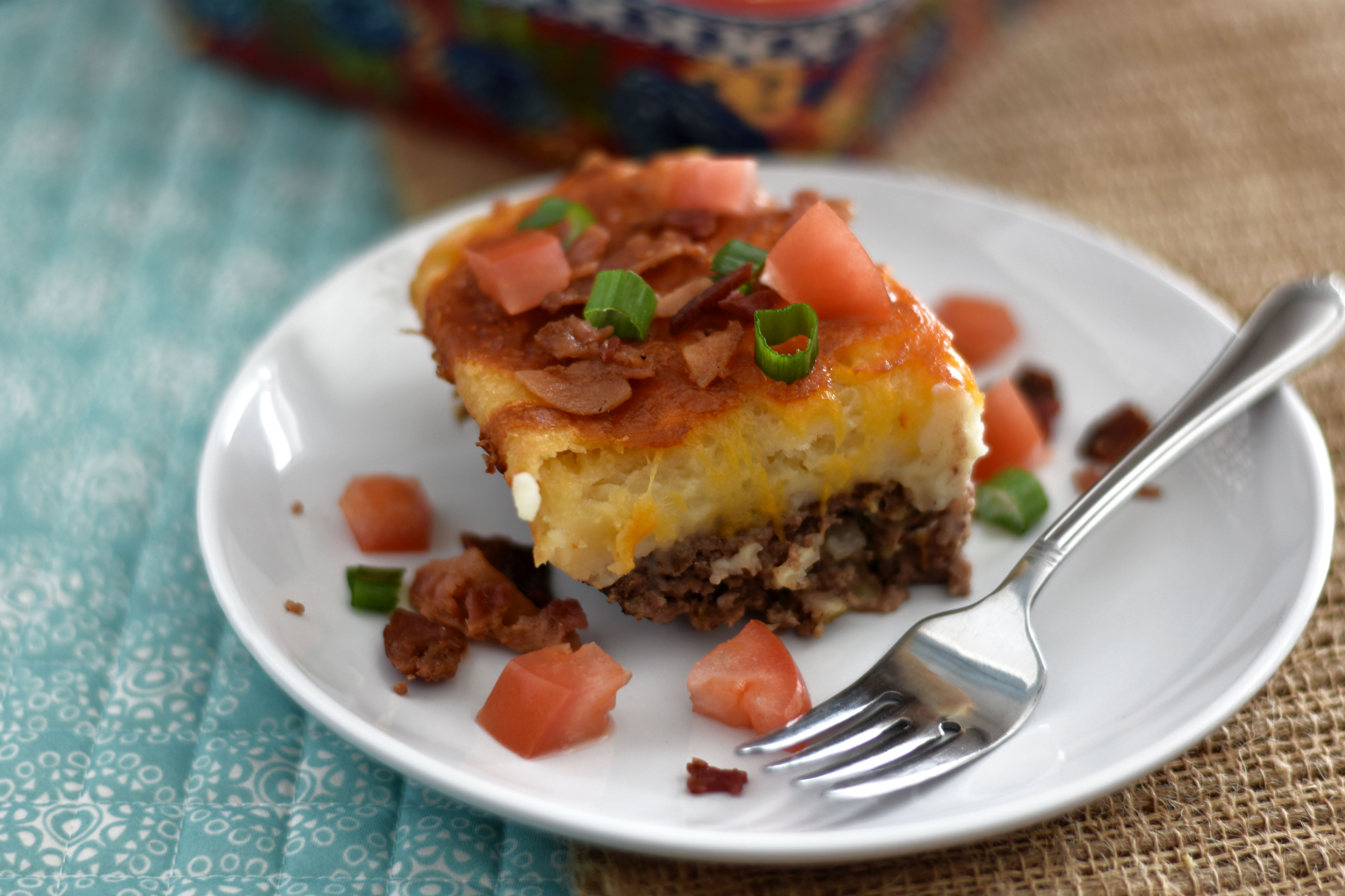 Twice Baked Potato Beef Shepherd's pie