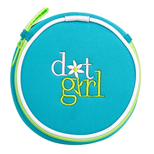 The Dot Girl First Period Kit contains everything a girl needs for her first period. It includes information and supplies, neatly packaged in a fashionable discreet carrying case. 