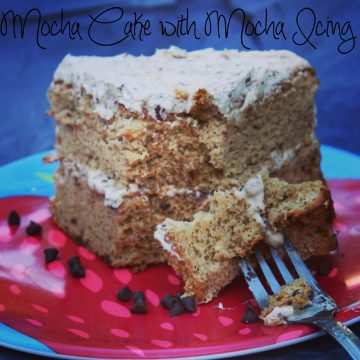 Mocha Cake with Mocha Icing- The Spring Mount 6 Pack