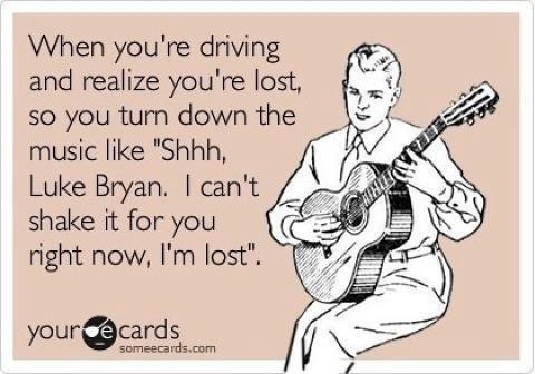 When I'm Lost- Funny ECards picture- The Spring Mount 6 Pack