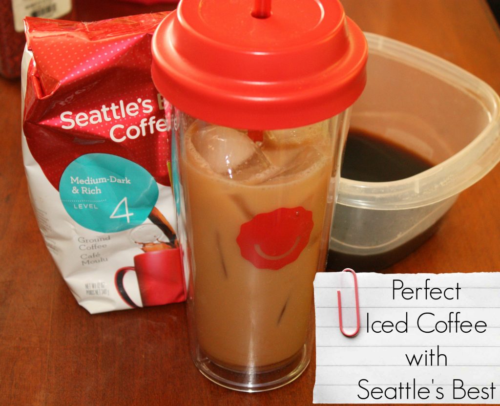 Perfect Iced Coffee recipe with Seattle's Best- The Spring Mount 6 Pack