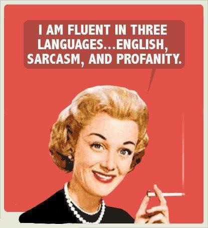 Fluent in 3 languages
