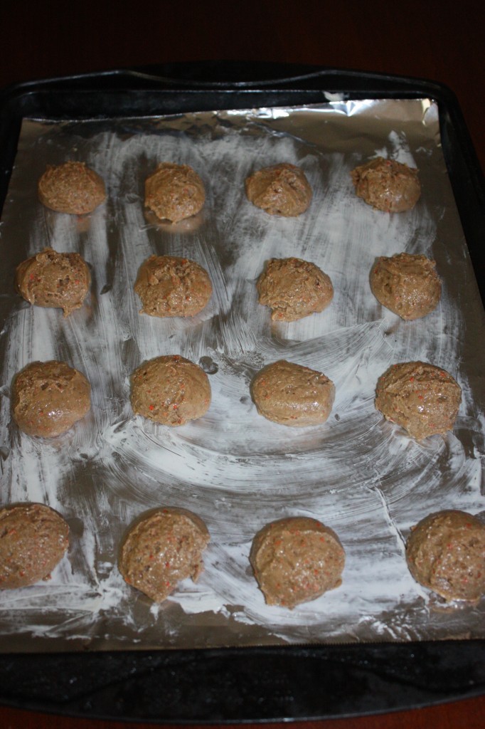 Cheater Carrot Cake Cookies using cake Mix
