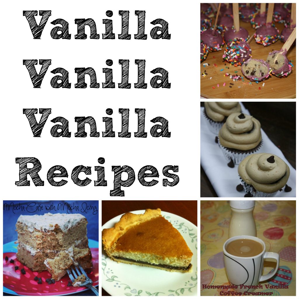 Recipes using vanilla
