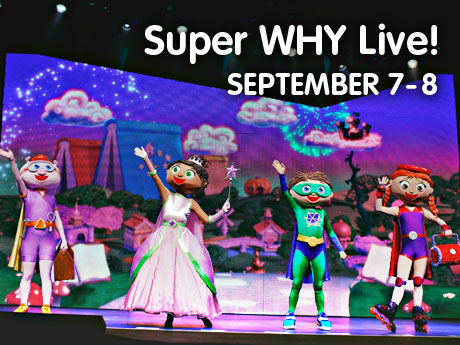 Super Why Live at Sesame Place