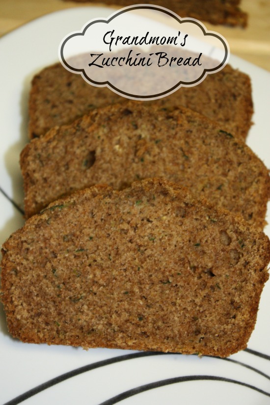 Grandmom's Zucchini Bread is one of my favorite things to make in late summer and early fall. It is a simple Zucchini recipe that is my family's recipe.