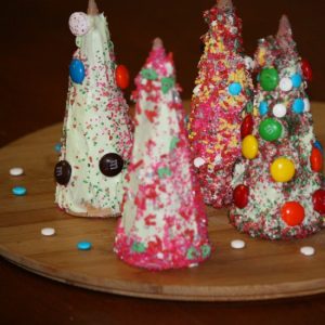 Christmas tree treats