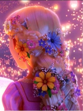 tangled flowers