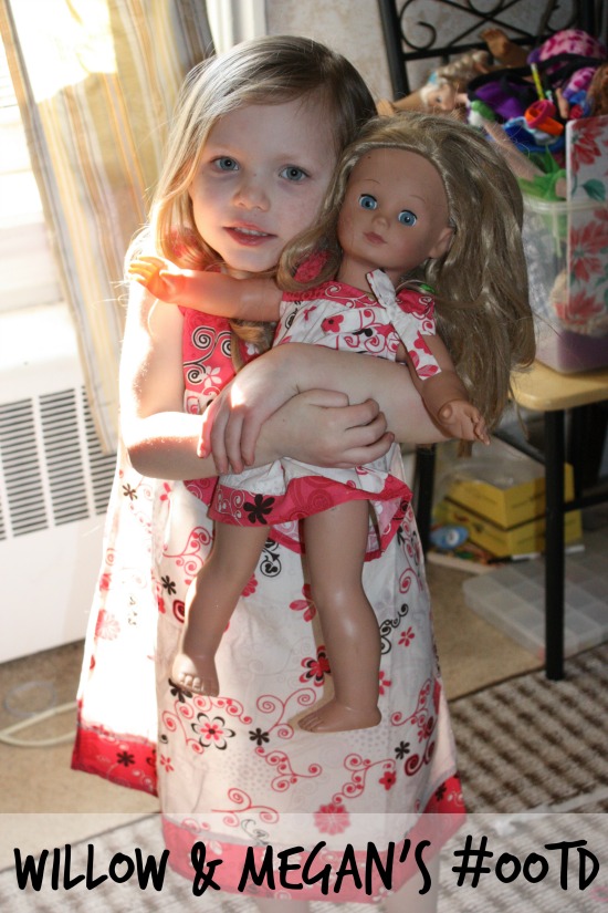 Willow and Megan's OOTD featuring Matching Girl Doll Clothes
