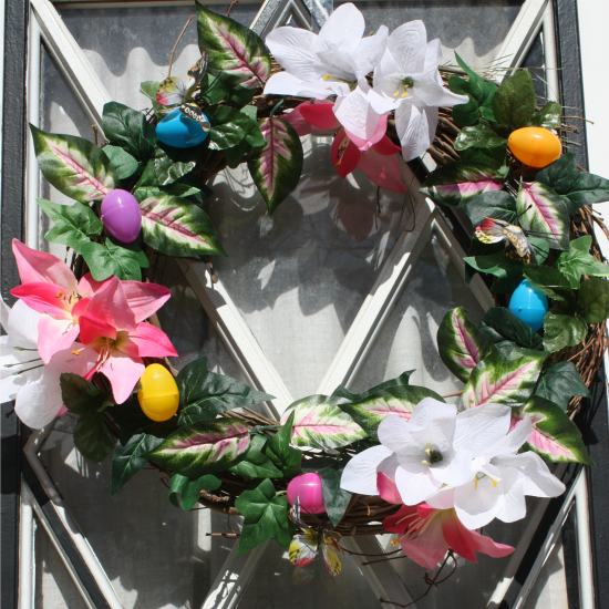 Easter wreath