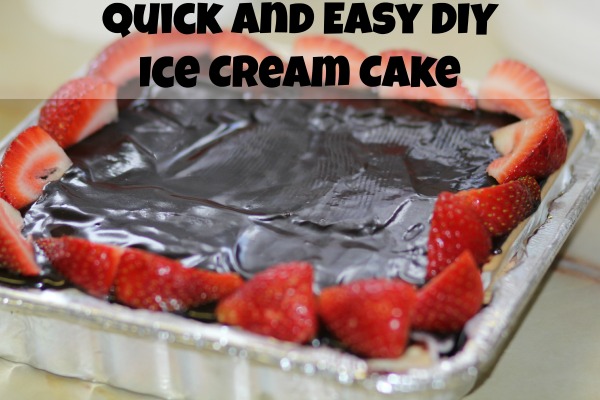 Quick and Easy DIY Ice Cream Cake