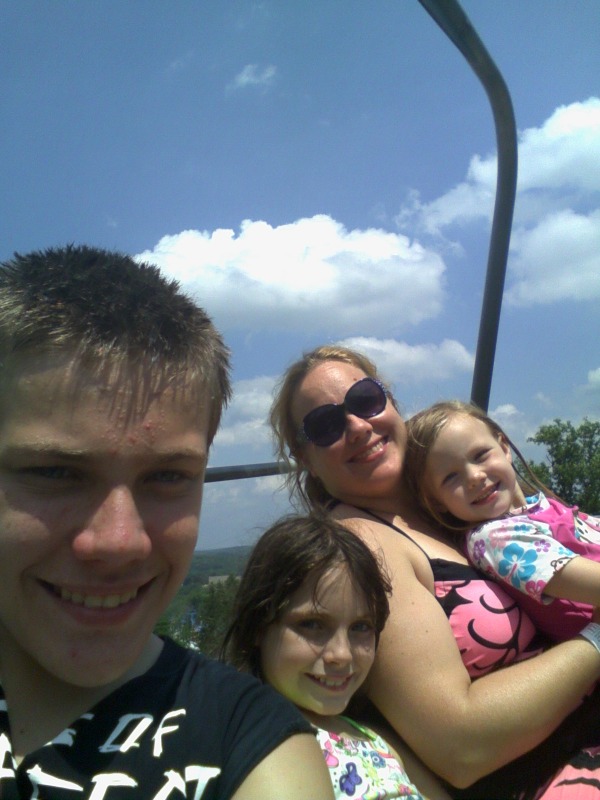 Making Memories at CamelBeach water park- Sky Ride