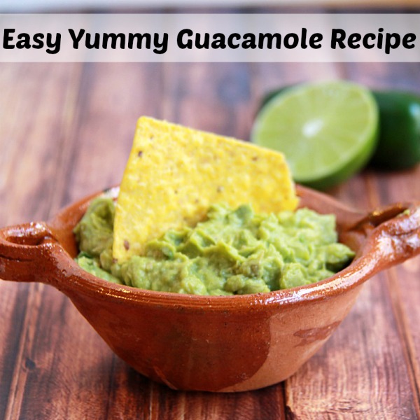Easy Yummy Guacamole Recipe
