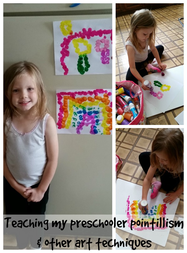 Creative Galaxy, teaching my preschool art techiniques