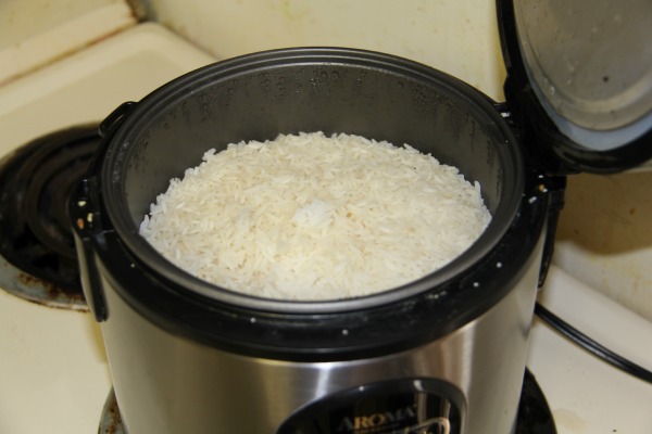 Teriyaki Chicken rice cooker