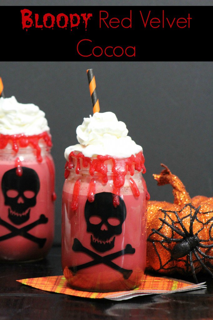 Bloody Red Velvet Cocoa Halloween Treat Our WabiSabi Life