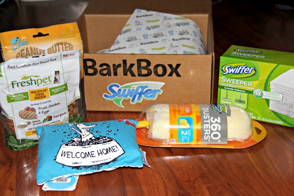 #ShedHappens, But It Won't Stop Us with the Welcome Home Box from Swiffer and Bark Co
