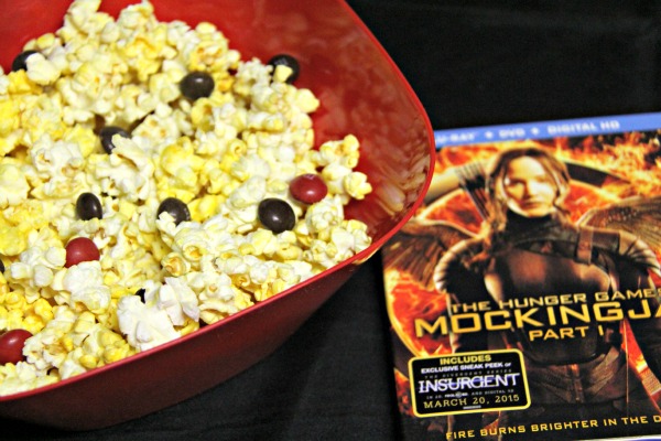 Hunger Games inspired popcorn