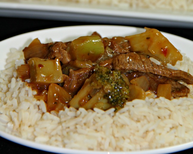 Beef and Broccoli, easy week night dinner