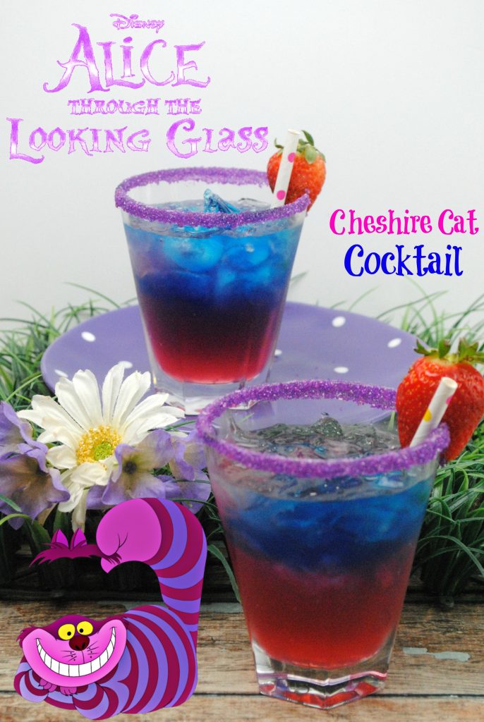 Love ALICE THROUGH THE LOOKING GLASS? You'll love this Cheshire Cat cocktail