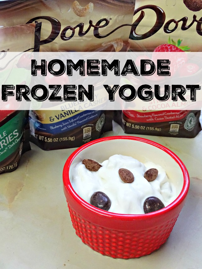 Need a treat that won't break your diet? Homemade frozen yogurt, only 1 ingredient and no added sugar. 