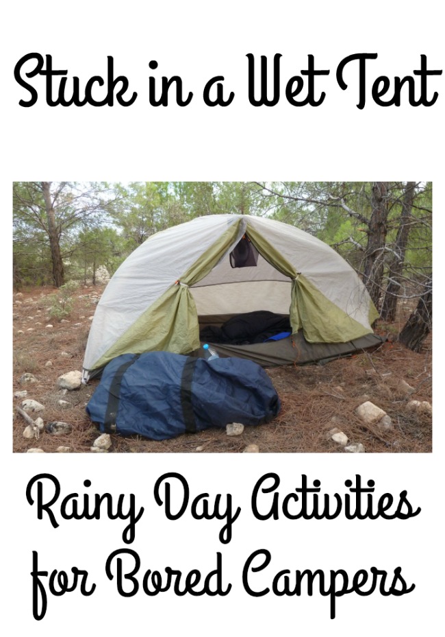 Rainy Day Activities for Bored Campers