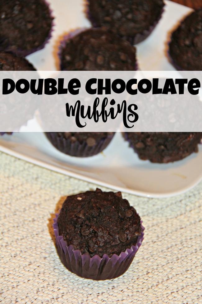 Double Chocolate Muffins: Made with whole wheat, Agave and coconut oil, these muffins taste great and are not bad for you