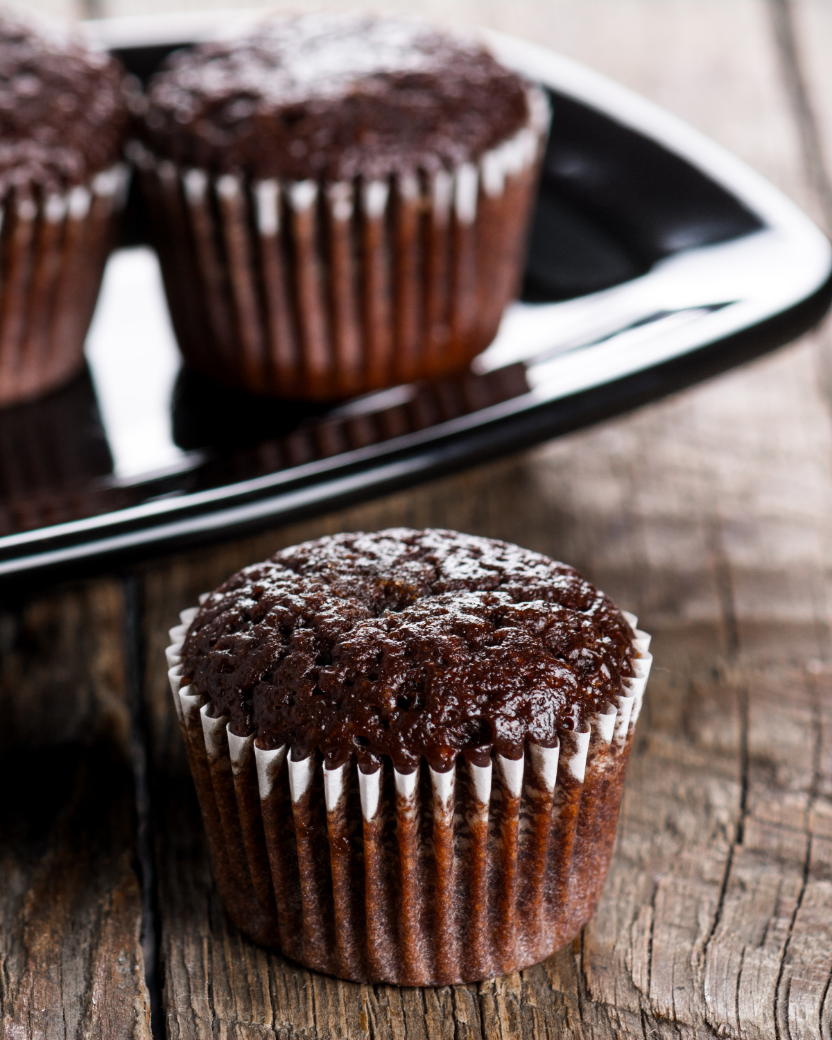 double chocolate muffins