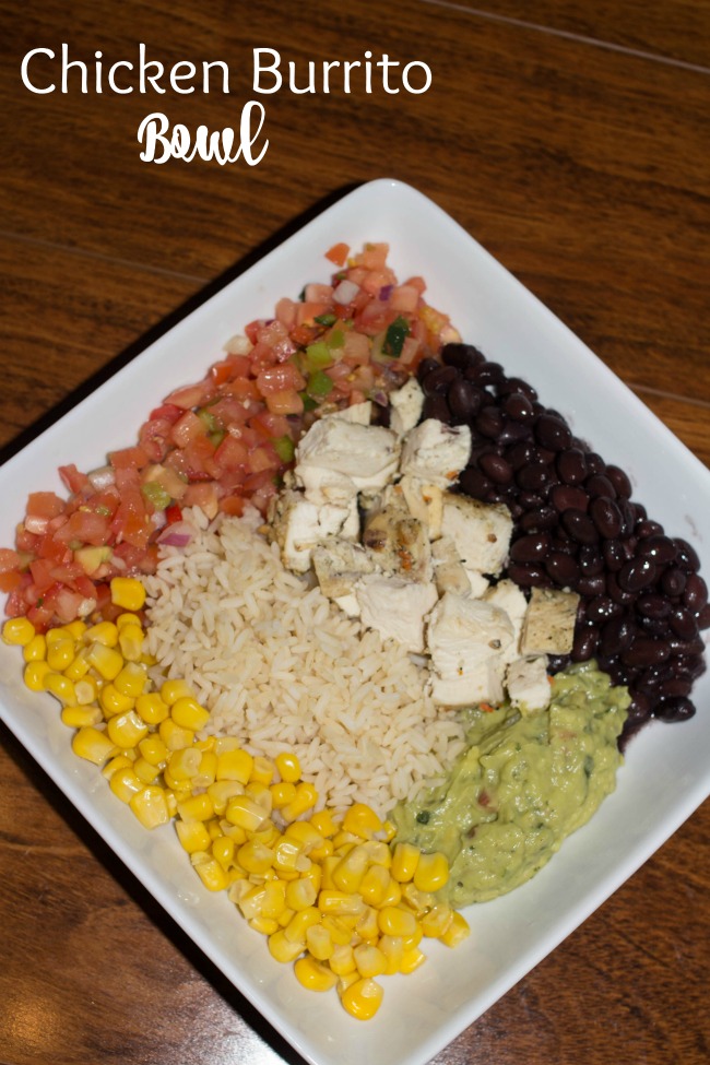 Ready for a healthy dinner? Try this chicken burrito bowl. All the flavors of a chicken burrito in a bowl. This is a Chipolte Copycat Healthy Dinner.