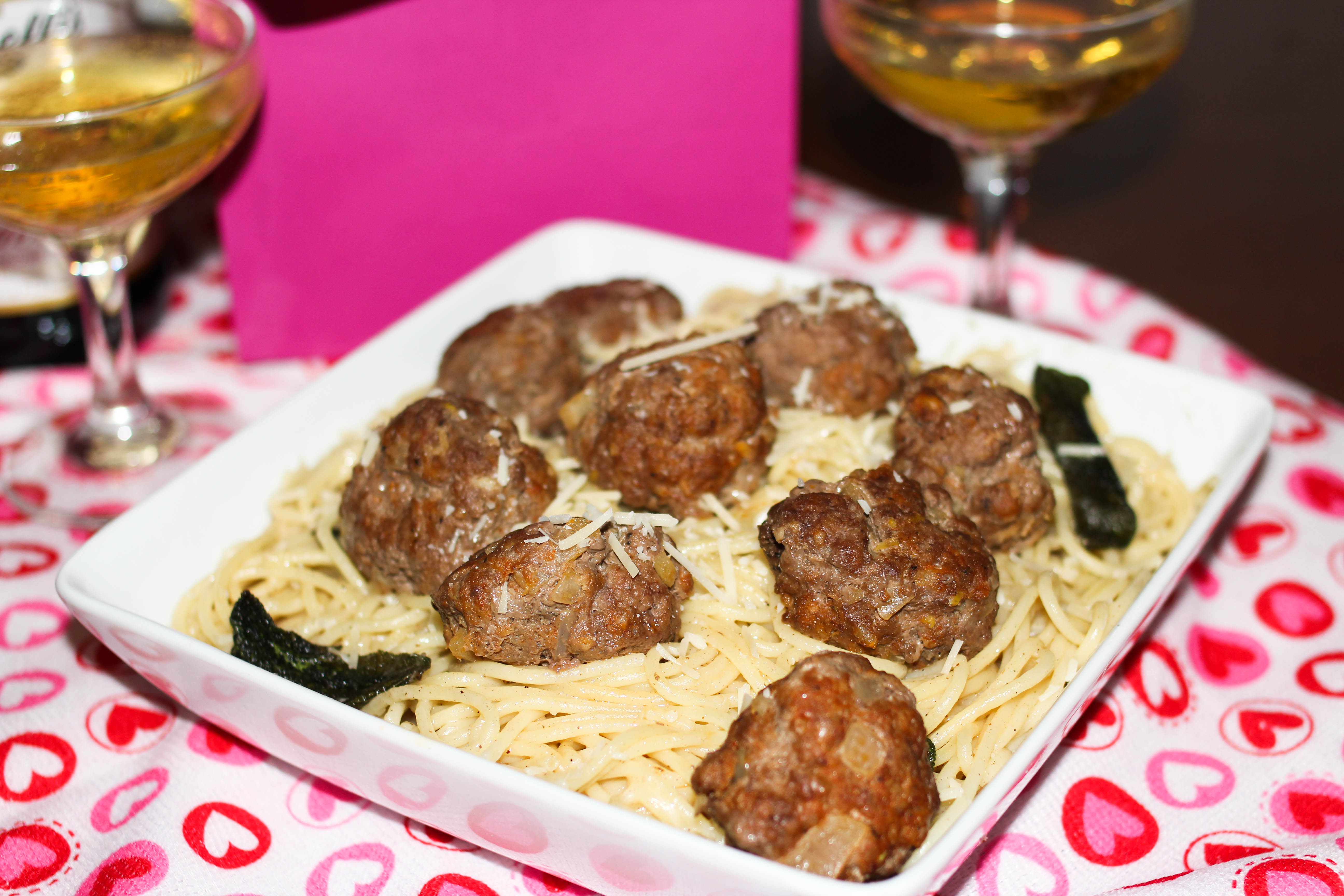 Angus Beef Meatballs with Lemon Butter Pasta is a great twist on classic meatballs and pasta.
