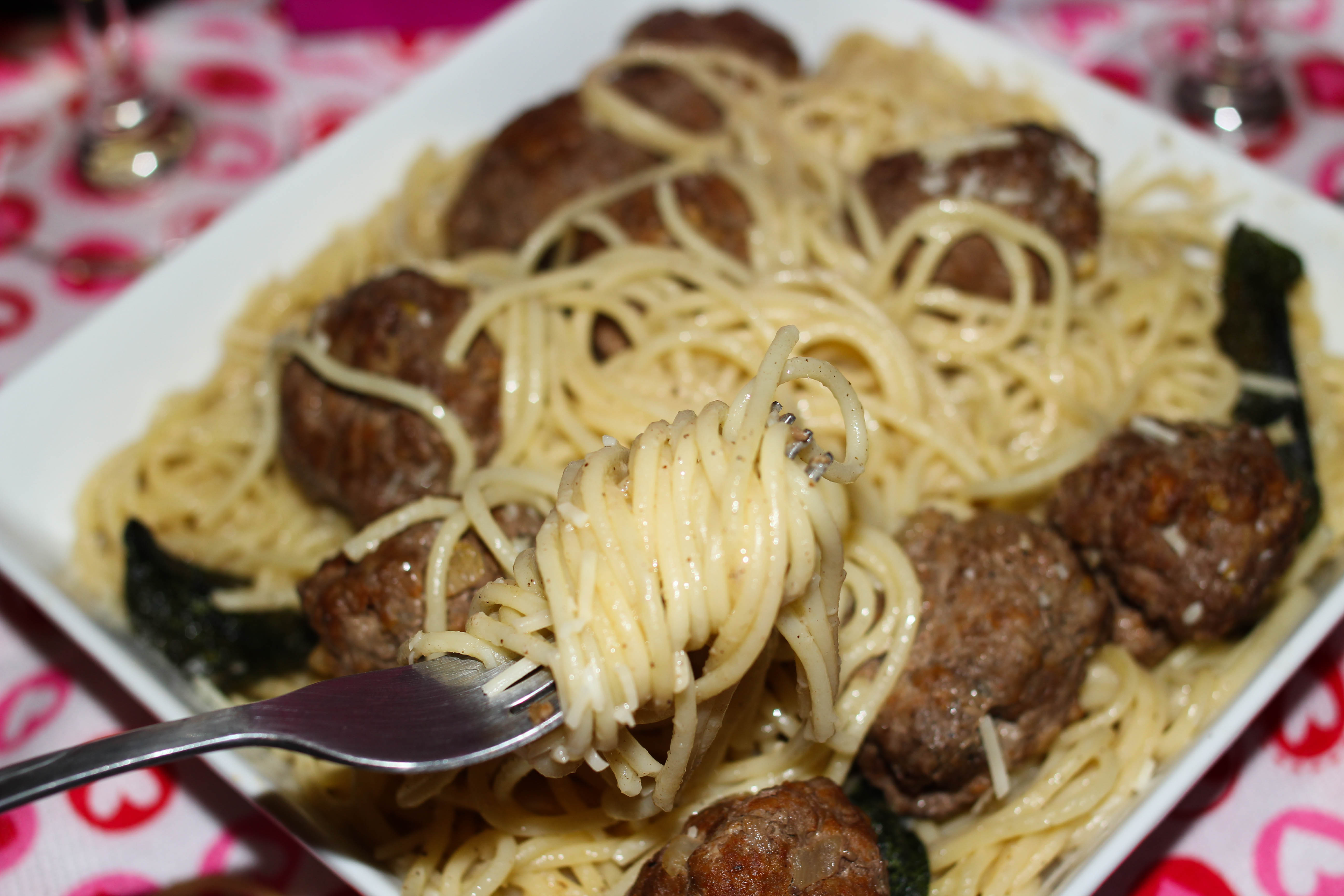Angus Beef Meatballs with Lemon Butter Pasta is a great twist on classic meatballs and pasta.