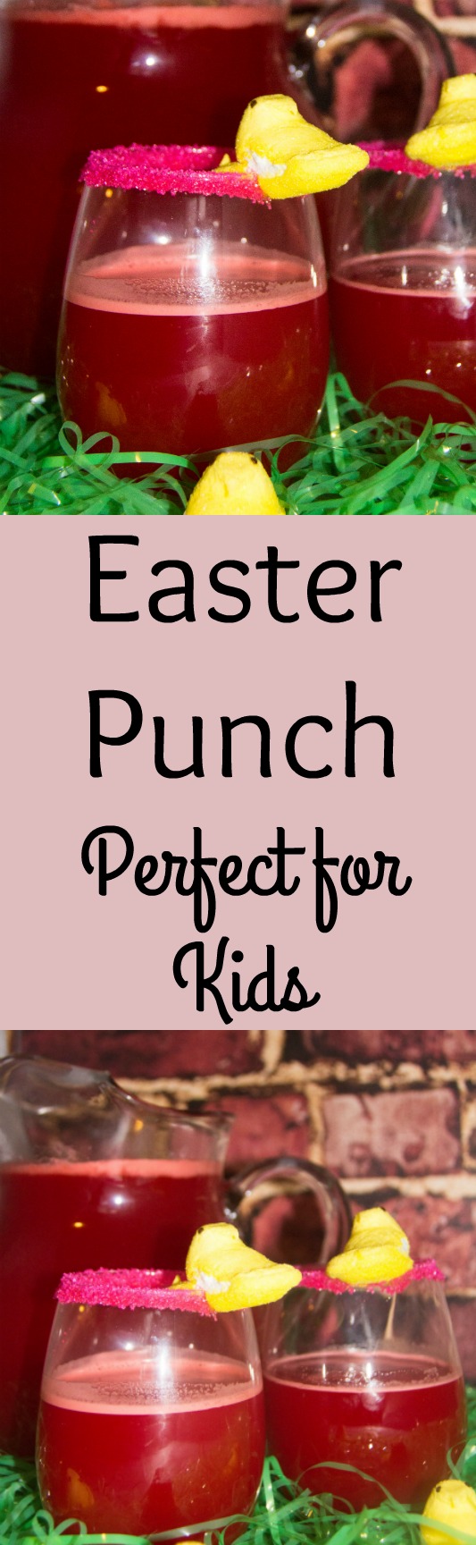 Whether you are looking for an Easter Punch recipe or a non-alcoholic punch recipe for anytime, this is an easy to make to make punch recipe for kids.