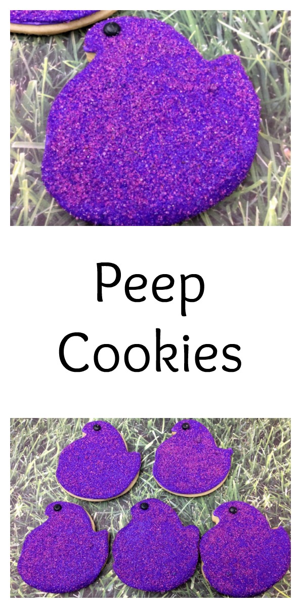 Want to make easy Easter Cookies? These cute Peep Cookies will make Peep eaters and non Peep eaters happy. Simple to make and tasty to eat. 