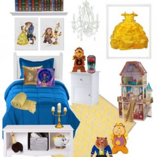 Create this Beauty and the Beast decor dream room full of Beauty and the Beast room decor that any princess would love to have as her own