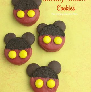 Have a Mickey Mouse fan at home Maybe you are having a Disney themed party I have the perfect Mickey Mouse cookies that are simple to make