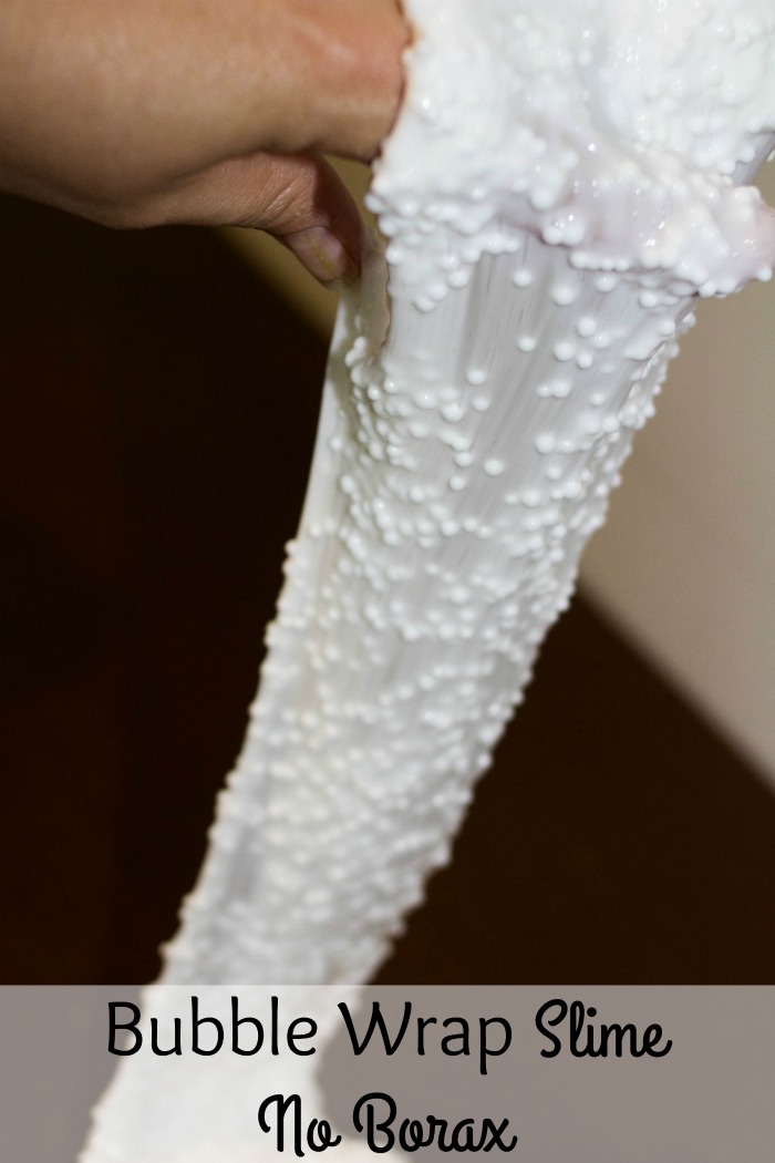 Bubble Wrap Crunchy Slime