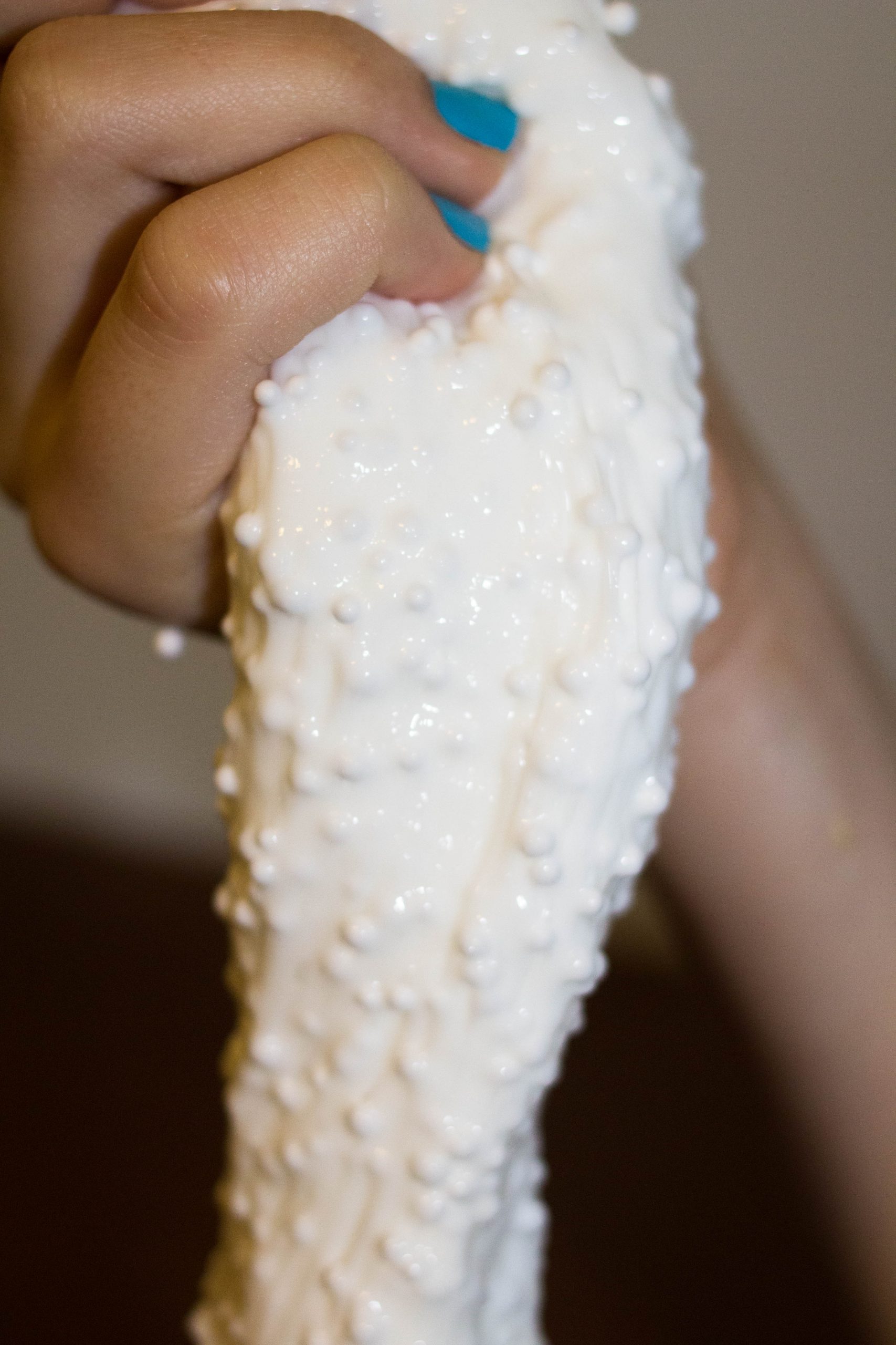Crunchy Slime : Borax free slime that feels like Bubble Wrap
