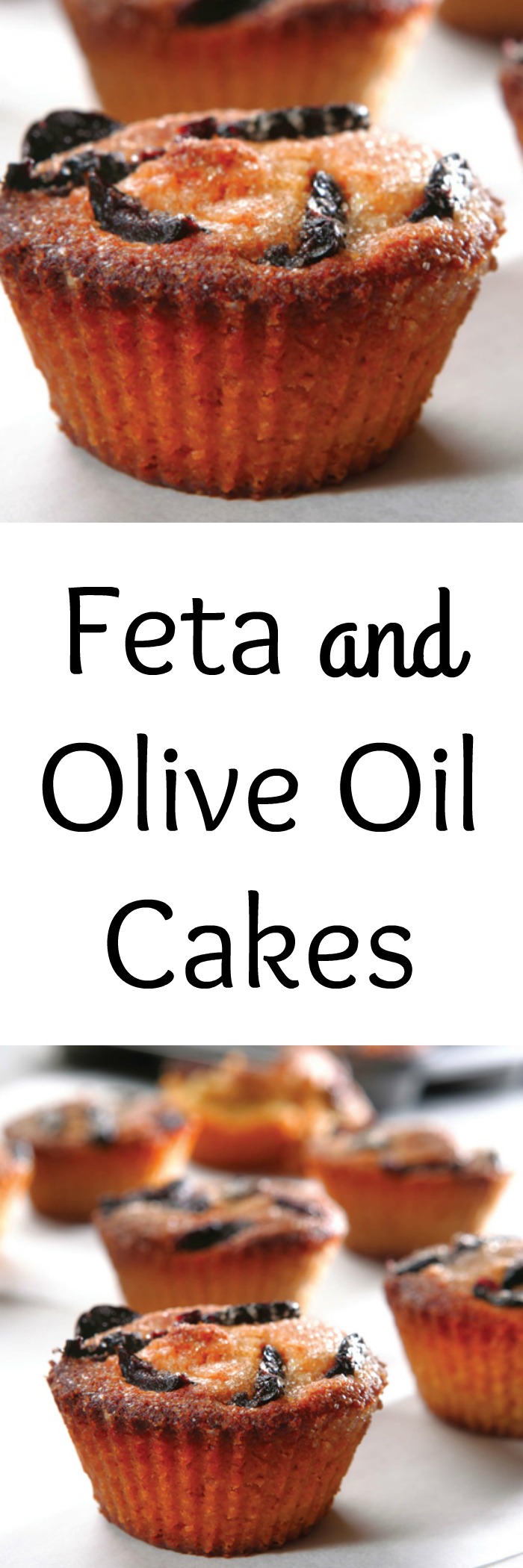 Looking for something different to make for Mother's Day. Mom will love this unique Mother's Day recipe of Feta and Olive Oil cakes.