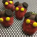 I think the only thing better than chocolate covered strawberries are Mickey Mouse chocolate covered strawberries. Easy to make and will leave your Disney fan smiling