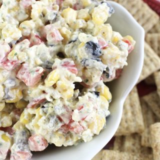 Need a recipe for your next get together Try Ranch Fiesta dip. Perfect for potlucks and it is a great picnic recipe
