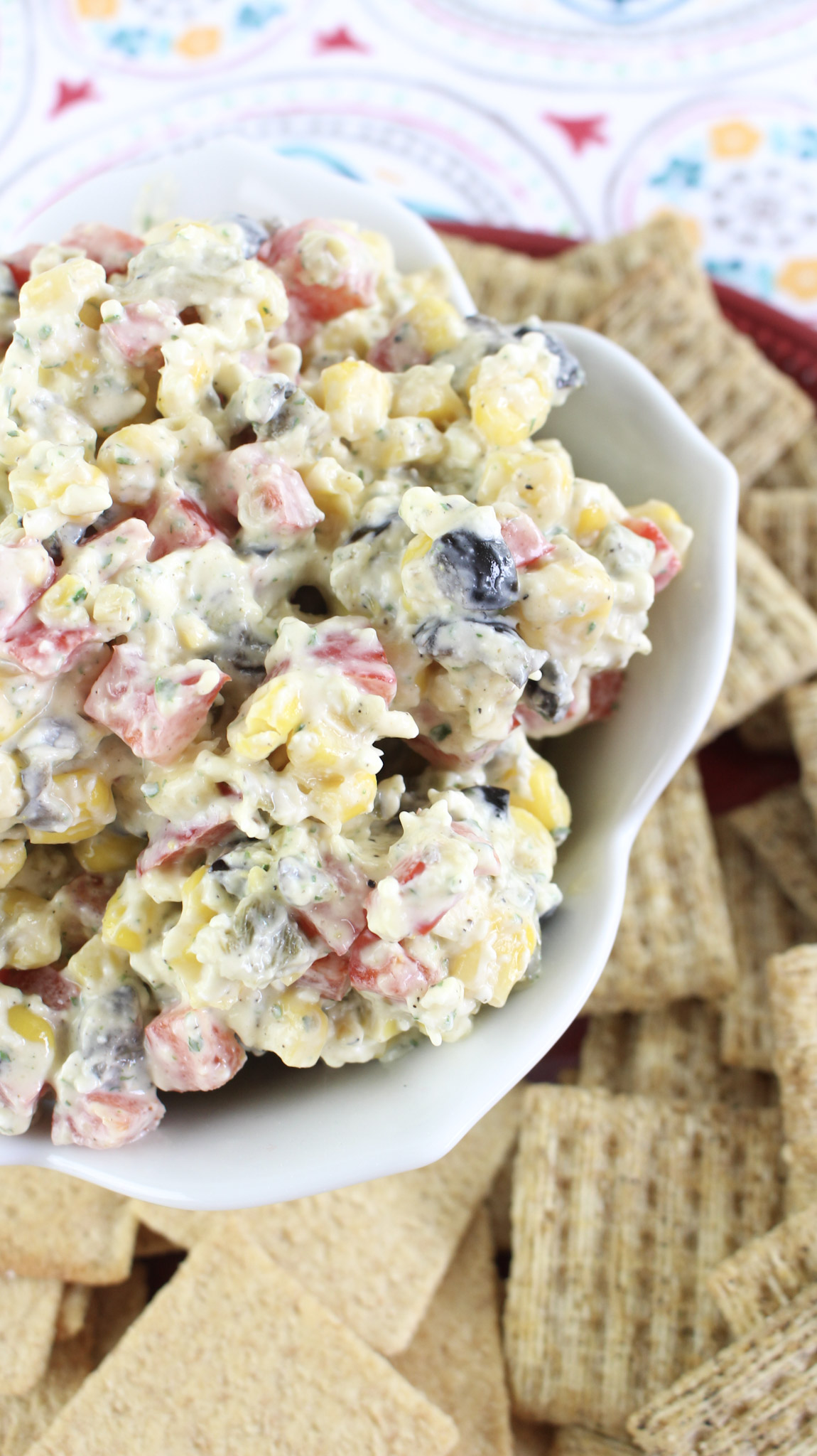 Need a recipe for your next get together Try this Ranch Fiesta dip recipe. Perfect for potlucks and it is a great picnic recipe.