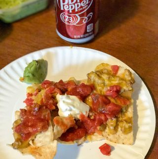 What is better than college football? Banging simple nachos paired with Dr. Pepper. Get the recipe and see what makes these nachos different.