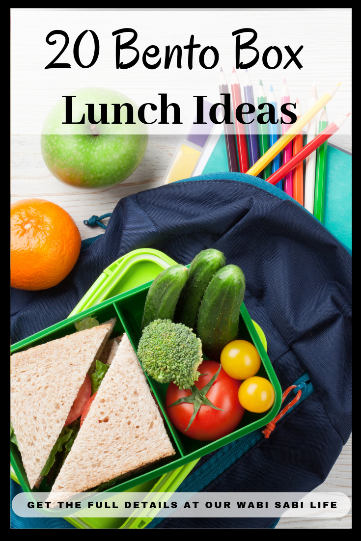 bento box lunch ideas