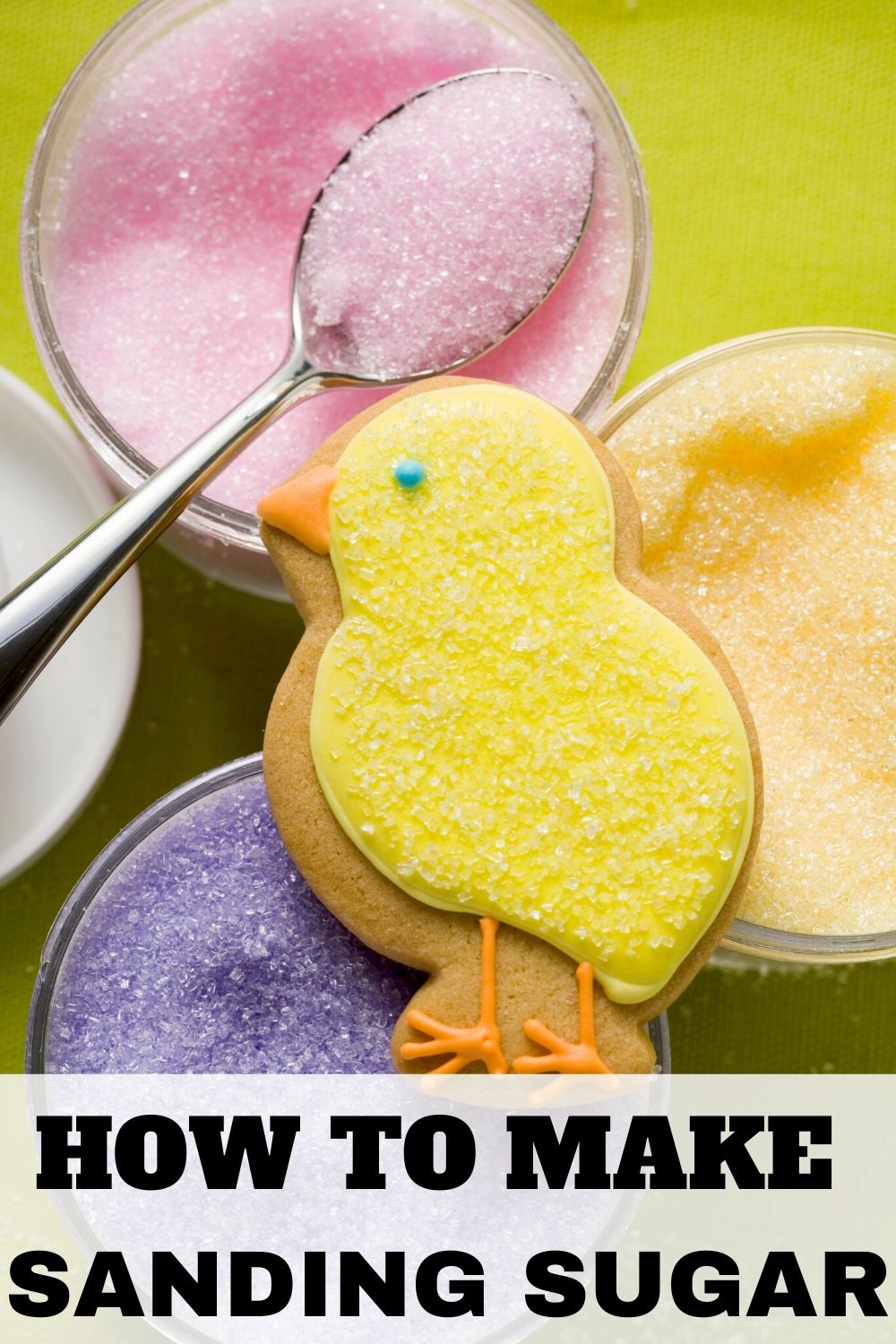 How to Make Sanding Sugar With Only 2 Ingredients How to Make Sugar Sand