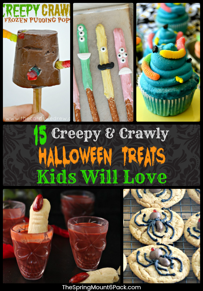 Looking for the perfect creepy crawly Halloween treats that kids will love? Check out these fun Halloween treats. Perfect for a get together or party