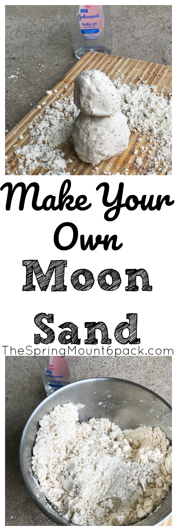 Moon Sand Recipe  How to Make Moon Sand