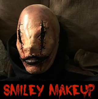 Looking for a DIY scary Halloween makeup idea? The 2012 movie Smiley will definitely look like a scary Halloween makeup idea.