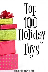Looking for the hot toys for this season? Here is a list of the top 100 holiday toys this holiday season. Get the toys want this year.